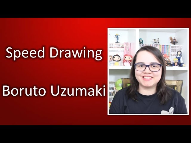 Método Fanart – Speed Drawing Boruto Uzumaki – Método Fan art 【 2018 】