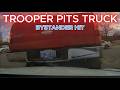 State Police Sergeant PIT Maneuvers Pick-up Into Innocent Bystander