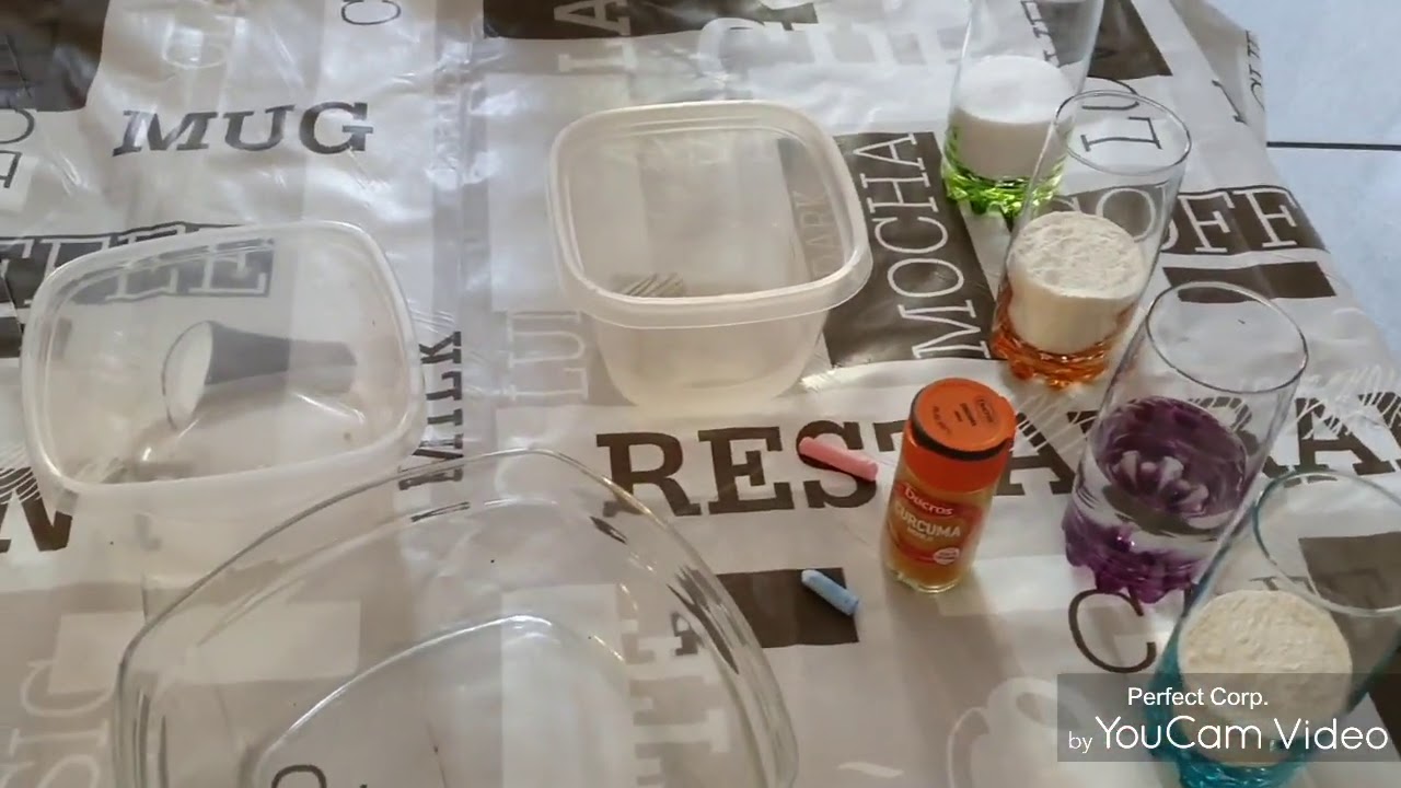 Pâte à sel colorée