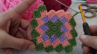 ?? Unlock Crochet Magic with this Unbelievable Granny Square Pattern for beginners