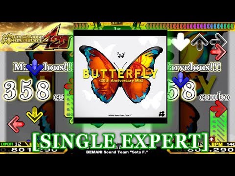 DDR A20】 BUTTERFLY (20th Anniversary Mix) [SINGLE EXPERT