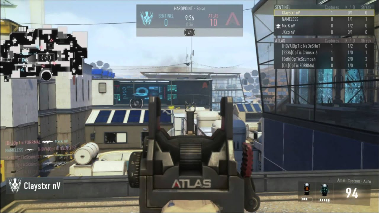 OpTic Gaming vs Team EnVy Game 1 (MLG Pro League Dec 8th 2014