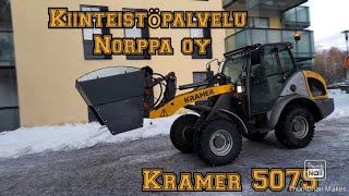 Kiinteistöpalvelu Norppa Kramer 5075 Töissä Kiinteistöpalvelu Norppa Kramer 5075 In Work