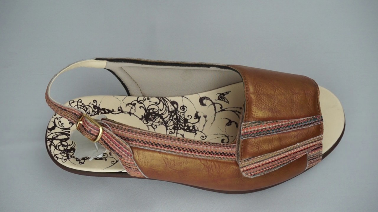 chaussure été femme pied large