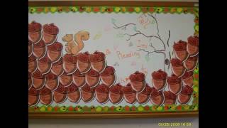 Bulletin board decorating ideas fall