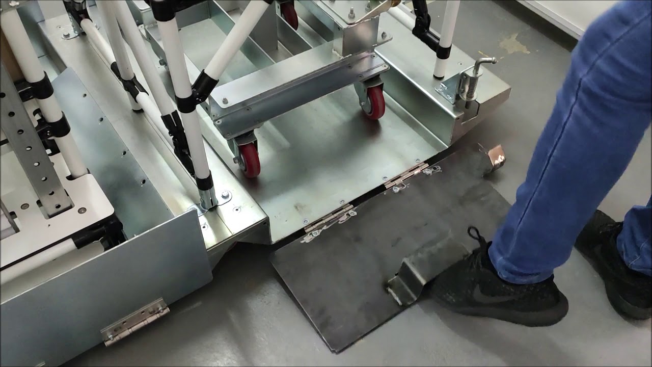 Lean Manufacturing - 4Lean - Ergonomic ramp for trolleys - mizusumashi ...