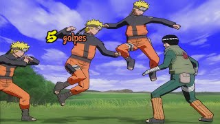 {Equipe Kakashi Vs Equipe Guy} Naruto Shippuden Ultimate Ninja 5