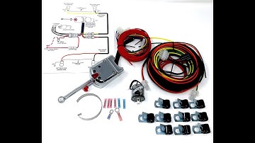 Turn Signal Switch and Complete Wiring kit 12 volts