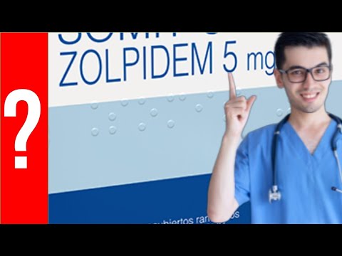 Vídeo: Zolpidem: Instrucciones Para El Uso De Tabletas, Precio, Revisiones, Análogos