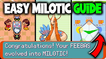 HOW TO EASILY EVOLVE FEEBAS INTO MILOTIC ON POKEMON EMERALD