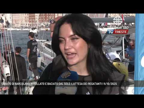 SABATO DI BARCOLANA AFFOLLATO E BACIATO DAL SOLE: L'ATTESA DEI REGATANTI | 11/10/2025
