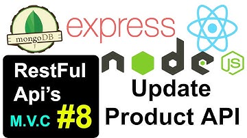 Create Update Products RestFul API in MERN Backend Project #mernproject