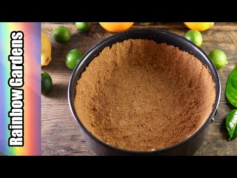 Hazelnut Graham Cracker Crust for Pies & Cheesecake - Recipe / How to Make