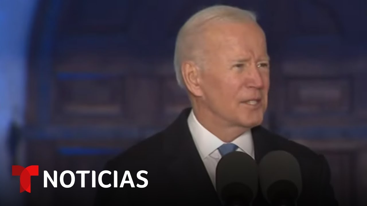 New Biden habla desde Polonia sobre los desafíos que enfrenta el mundo por la guerra en Ucrania