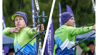 Den Habjan Malavasic v Ziga Ravnikar recurve men gold | 2023 Veronica's Cup