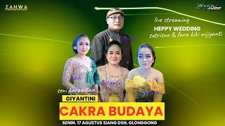 🔴LIVE KARAWITAN CAKRA BUDAYA | WEDDING TRISNO & FARA 17 AGUSTUS 2026 GLONGGONG | KESS AUDIO