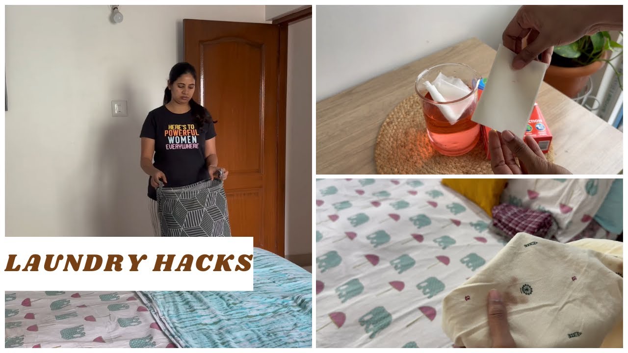 Effective Laundry Hacks Everyone Need to Know || Color Catcher Sheet ||
