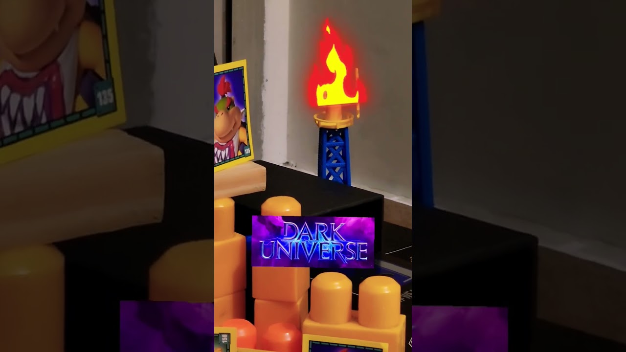 The Burning Blade Tavern on fire 🔥Dark Universe Toy 