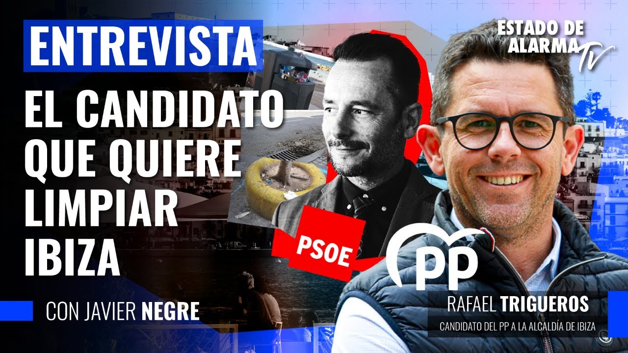 Rafael Triguero; el candidato que quiere limpiar Ibiza