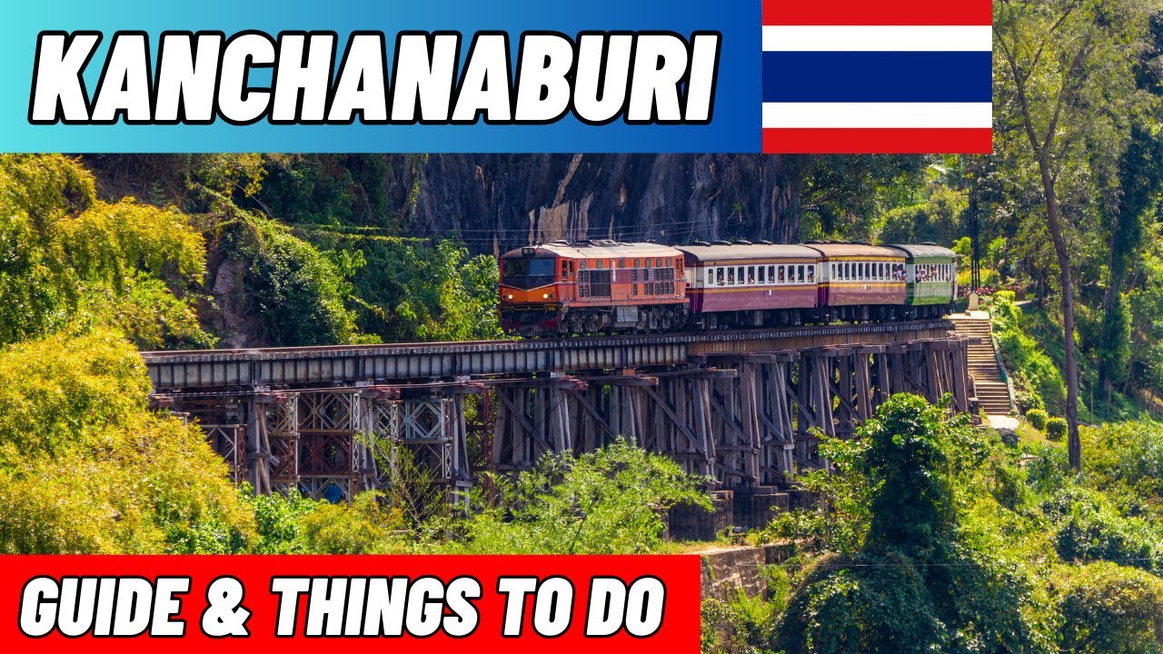 КАНЧАНАБУРИ, ТАИЛАНД | Местоположение печально известной железной дороги смерти 🇹🇭