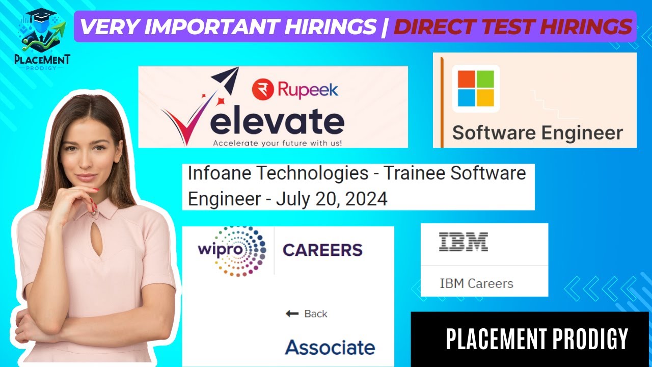 Direct Test Hiring | OFF Campus Drive | Wipro, Microsoft, IBM | 2025 ...
