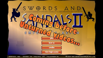 Trailer: Sword AND Sandals 2 - Teodorus Legend Become!!