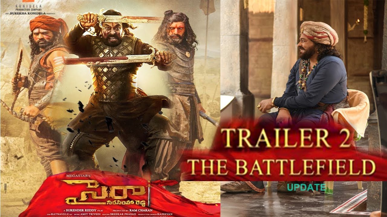 Sye Raa Trailer 2 - The Battlefield Release Update | Chiranjeevi | Surender Reddy  | Get Ready