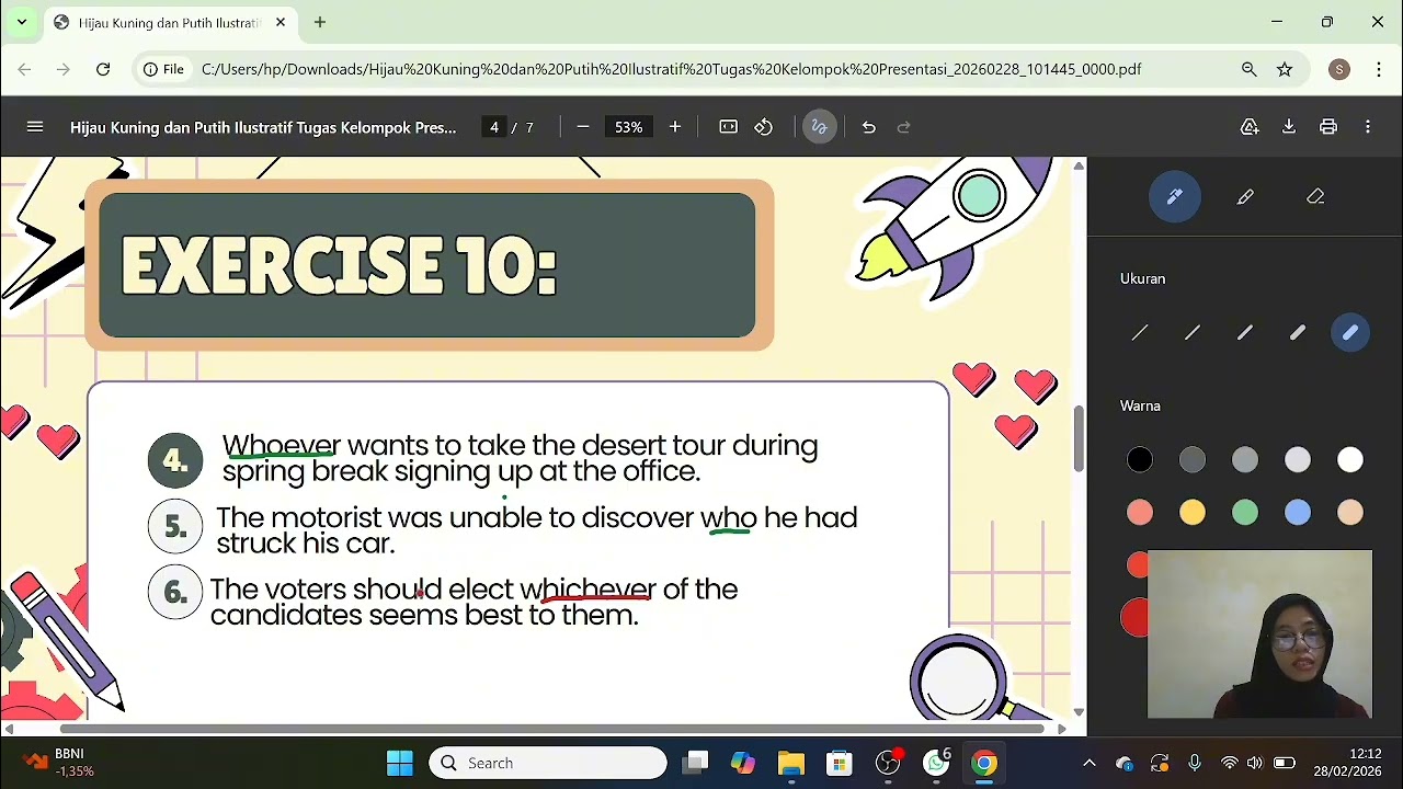 SKILL 10: USE NOUN CLAUSE CONNECTOR/SUBJECTS CORRECTLY_salwataradiva