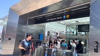 New Los Angeles Metro Little Tokyo / Arts District Station Tour (Regional Connector)