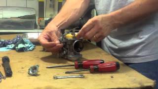 Assembling a Honda Rebel 250 Carburetor