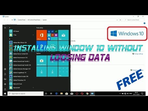 download windows 10 without losing data