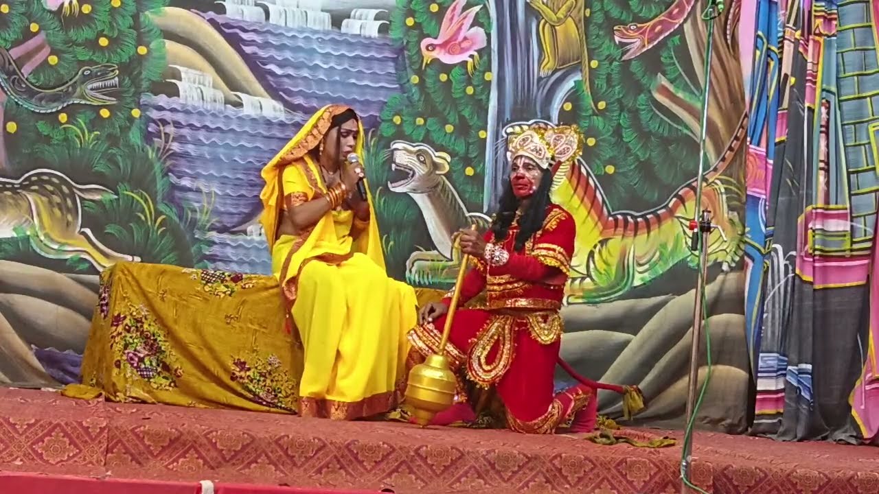 (Part 70) श्री रामलीला समिति(ग्राम सभा रसड़ा–अयोध्या) लंका दहन