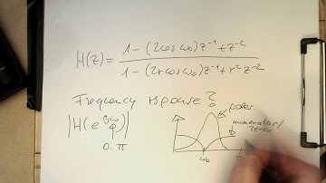 IIR filter design: second order zero and poles combined (0003Py)