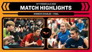 Chienli Vs Arliamonfardini Wd Final Wtt Feeder Lille 2026