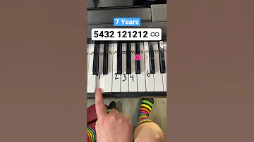 It Takes 7 Years To Learn How Play This Song On Piano 
