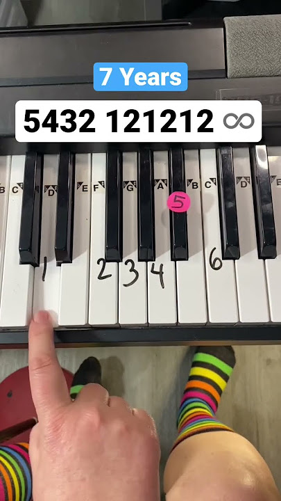 It takes 7 Years to learn how play this song on piano 😏😏😏