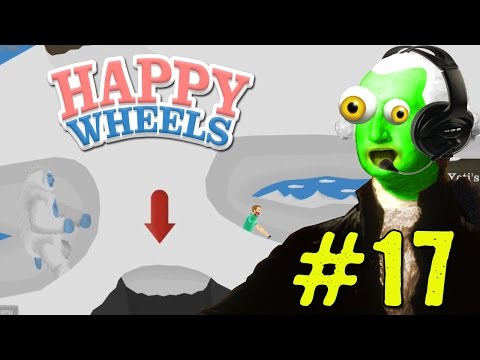 YETI CAVE OF MYSTERY! - ZGW Plays Happy Wheels #17