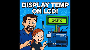 Display Temperature on an LCD with Arduino in Tinkercad! 🌡️📟