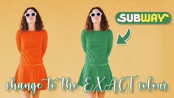 Change the colour to the exact colour you want l affinity photo iPad Pro