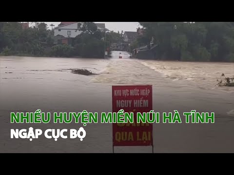 Video Nhiều Huyện miền núi Hà Tĩnh ngập cục bộ| VTC14 - youtube