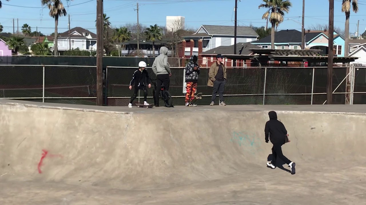 Aly at Galveston skatepark YouTube