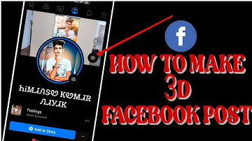 How to Make 3D Facebook Photo Post On Android 😮