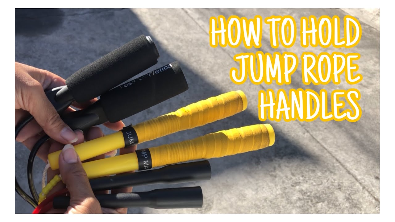 HOW TO HOLD JUMP ROPE HANDLES