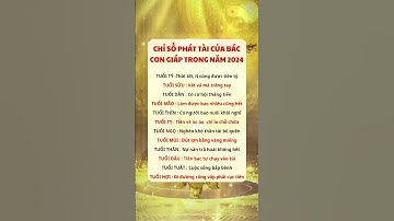 Chỉ Số Phát Tài Của Con Giáp Năm 2024 | Dưỡng Sắc Chữa Tâm #shorts #spa  #nhantuong #tuvi #phongthuy