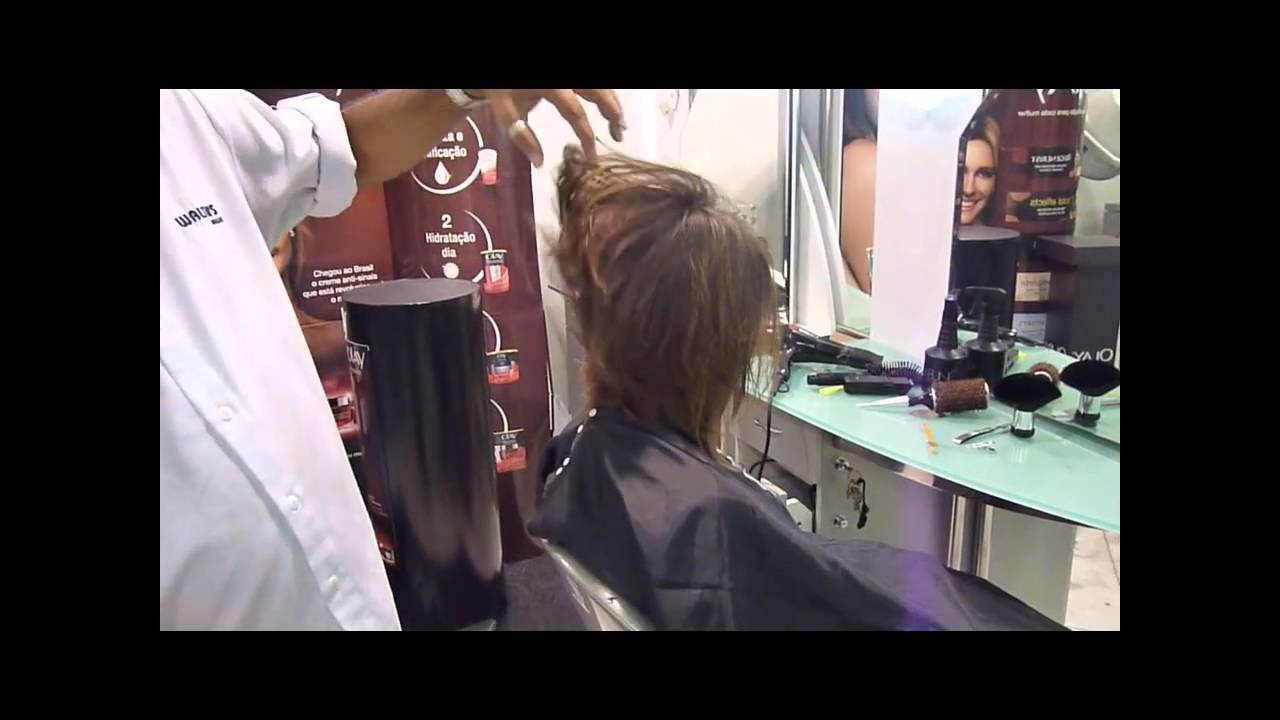 corte  de cabelo channnel  desfiado tutorial.. passo a passo..