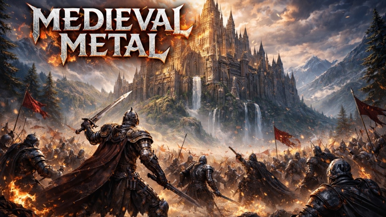 Last Stand – Burning Fortress Metal | No Vocals, Maximum Focus