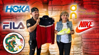 Pacas De Marca nike Fila Hoka Y On Cloud