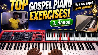 Gospel Piano lessons:3 Piano Simple Scale  Exercise  for building technique