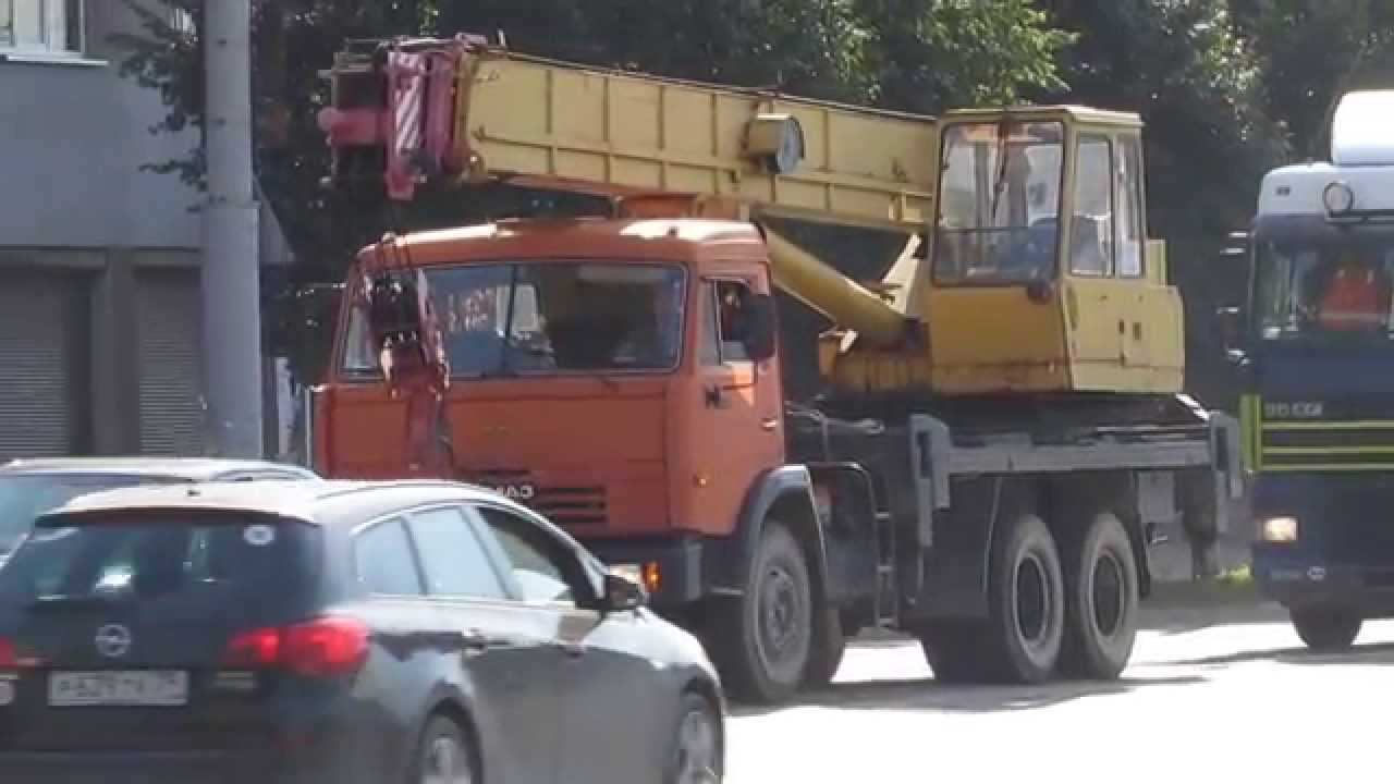 Лесовоз камаз 53228
