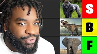 Ranking Animals On Who I Can Beat In A Fight..